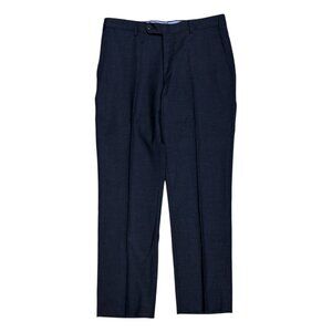 MAURIZIO BALDASSARI Luxury Designer WOOL Pleated Made in Italy Dress Pants 34x30